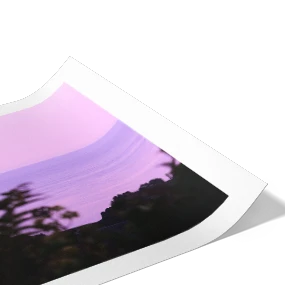 Papier d'art seul avec marge blanche